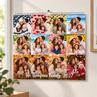 Custom Family Memories Calendar