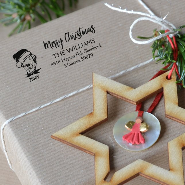 Custom Family, Merry Christmas  Rubber Stamp (Creator Uploaded)