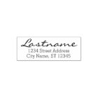 Custom Family Name and Return Address - Liorah