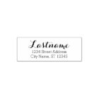 Custom Family Name and Return Address Whimsy font