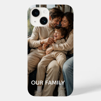 Custom Family Name Keepsake Phone Case - Add Your