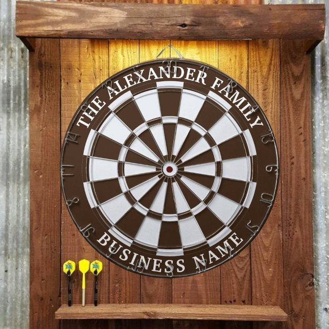 Custom Family Name Personalized Dartboard (Creator Uploaded)