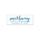 Custom Family Name Return Address big primadona