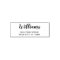 Custom Family Name Return Address