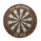 Custom Family Name Rustic Dartboard