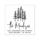 Custom Family Name Signature Pines Return Address
