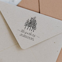 Custom Family Name Signature Return Address