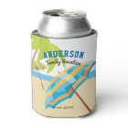 Custom Family Name Summer Beach Vacation