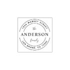 Custom Family Name | Wooden Round Return Address