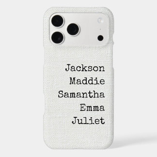 Custom Family Names Gift for Grandma & Mum