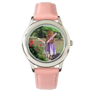 Custom Family or Child Personalised Picture Watch