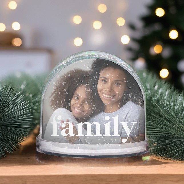 Custom Family Overlay Photo Snowglobe (Creator Uploaded)