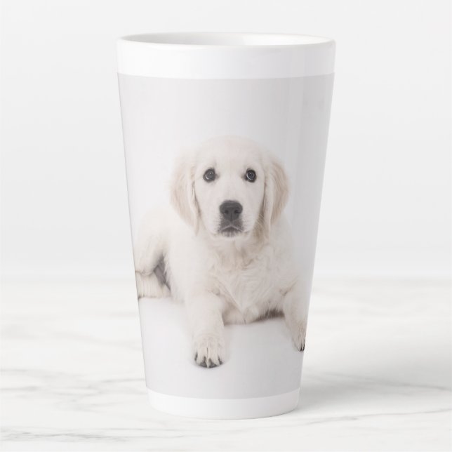 Custom Family Pet or Photo Latte Mug (Front)