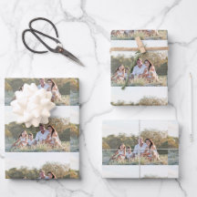 Custom family photo add photo stylish personalised