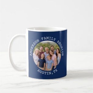 Custom Family Photo American Flag Patriotic Coffee Mug