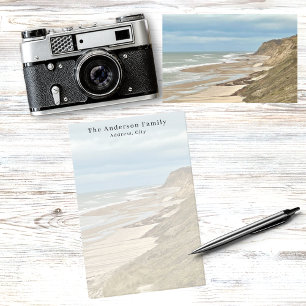 Custom family photo beach travel post-it notes