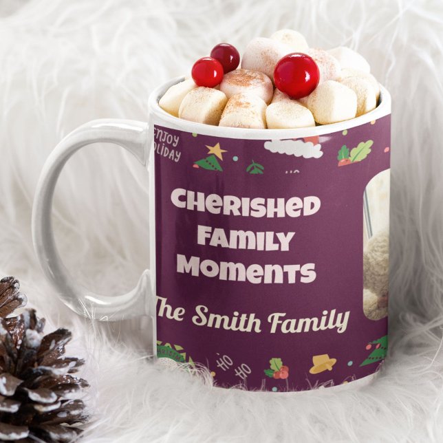 Custom Family Photo Christmas Gifts for Daughter Mug (Custom Family Photo Christmas Gifts for Daughter)