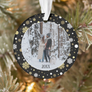 Custom Family Photo Christmas Personalised 2023 Ornament