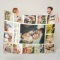 Custom Family Photo Collage Modern Easy Chic Ivory