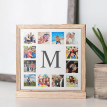 Custom Family Photo Collage Personalised White