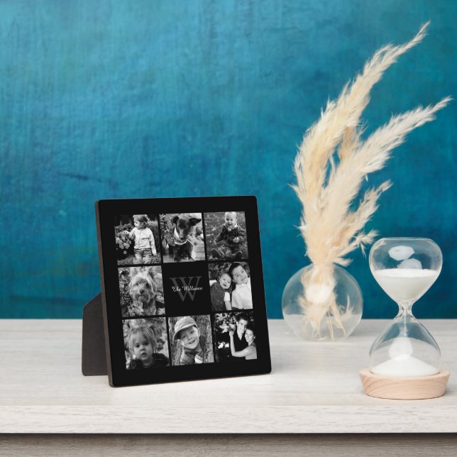 Custom Family Photo Collage Plaque (Insitu)