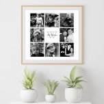 Custom Family Photo Collage Poster<br><div class="desc">Family photo collage.</div>