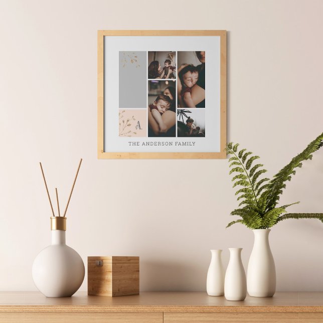 Custom Family Photo Collage Poster And Print (Creator Uploaded)