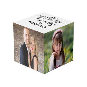 Custom Family Photo Cube