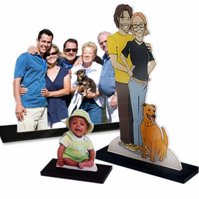 Custom Family Photo Cut Out (Front)