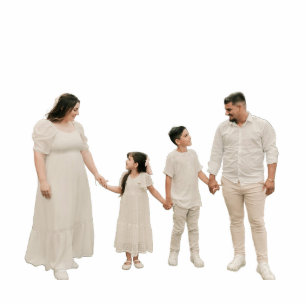 Custom Family Photo Gifts Keepsake  Photo Sculpture Magnet