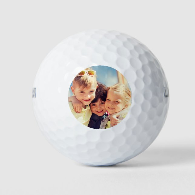 Custom Family Photo  Golf Balls (Front)