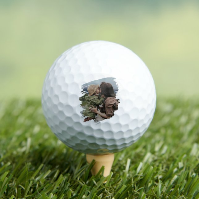 Custom Family Photo  Golf Balls (Insitu Tee)