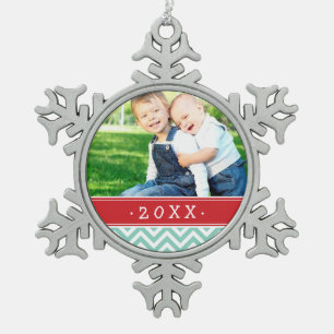 Custom Family Photo Keepsake Holiday Ornament