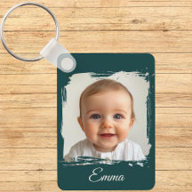 Custom Family Photo Keychain  Double-Sided 2 photo