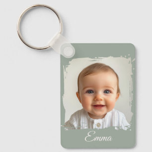 Custom Family Photo Keychain Double-Sided 2 photo