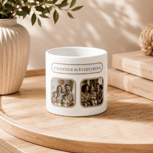Custom Family Photo Mug – Together Is Everything
