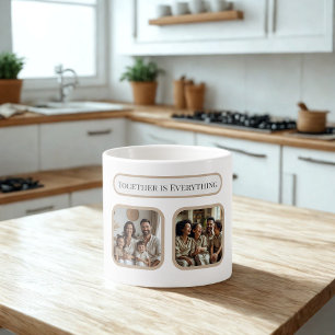Custom Family Photo Mug – Together Is Everything