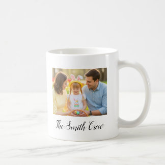 Custom Family Photo Mug with Personalised Message
