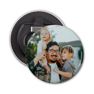 Custom Family Photo Personalised   Bottle Opener