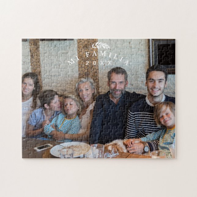Custom Family Photo | Personalised Jigsaw Puzzle (Horizontal)