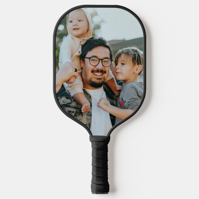 Custom Family Photo Personalised    Pickleball Paddle (Front)