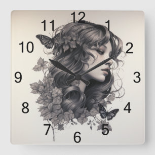 Custom Family Photo Personalised Wall Clock