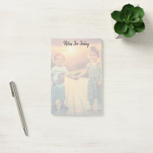Custom Family Photo Post-it Notes