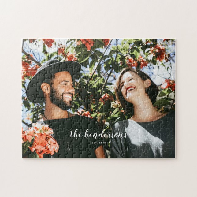 Custom Family Photo Puzzle (Horizontal)