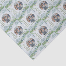 Custom Family Photo Winter Pine Merry Christmas