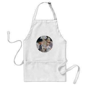 Custom family photo with custom name standard apron
