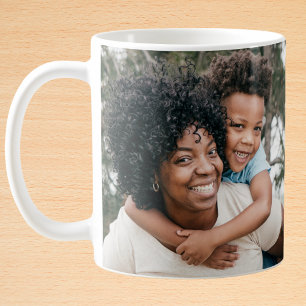 Custom Family Photo Wrap-Around Coffee Mug