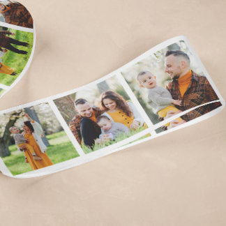 Custom Family Photos  Satin Ribbon