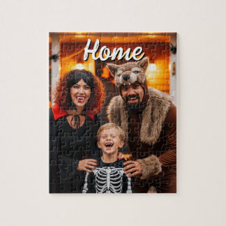 Custom Family Portrait Personalised Jigsaw Puzzle