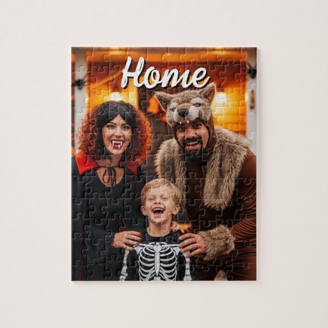 Custom Family Portrait Personalised Jigsaw Puzzle (Vertical)